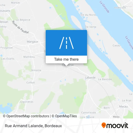 Rue Armand Lalande map