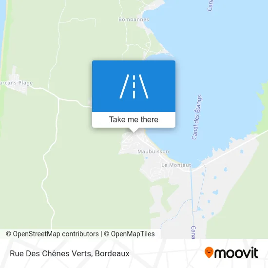 Rue Des Chênes Verts map