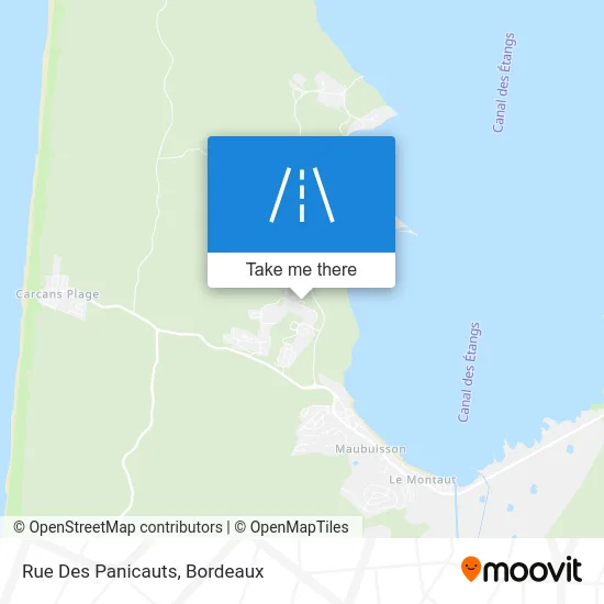 Rue Des Panicauts map