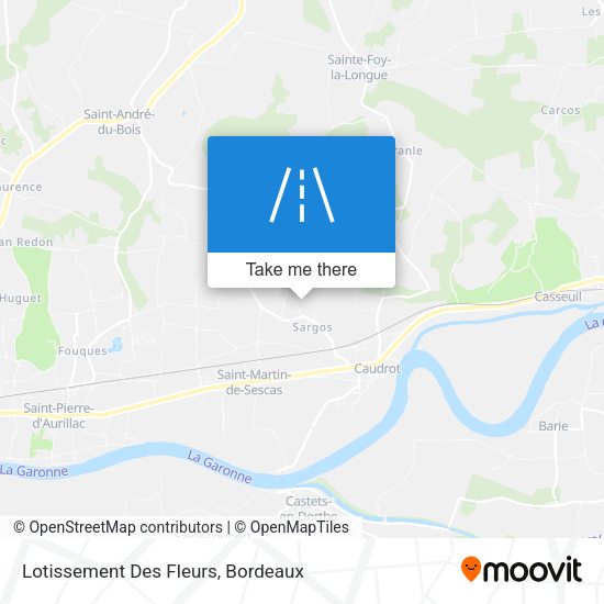 Lotissement Des Fleurs map