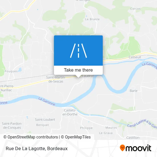 Rue De La Lagotte map