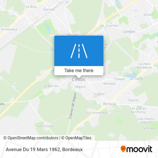 Avenue Du 19 Mars 1962 map