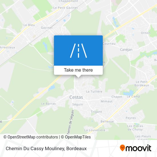 Chemin Du Cassy Mouliney map