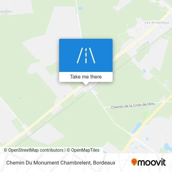 Chemin Du Monument Chambrelent map