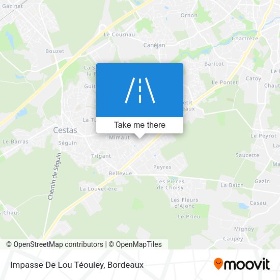 Impasse De Lou Téouley map