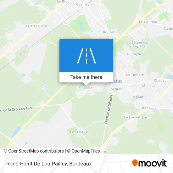 Rond-Point De Lou Pailley map