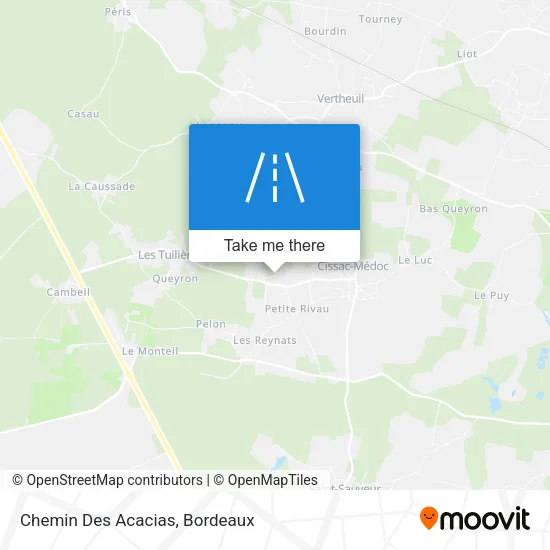 Chemin Des Acacias map