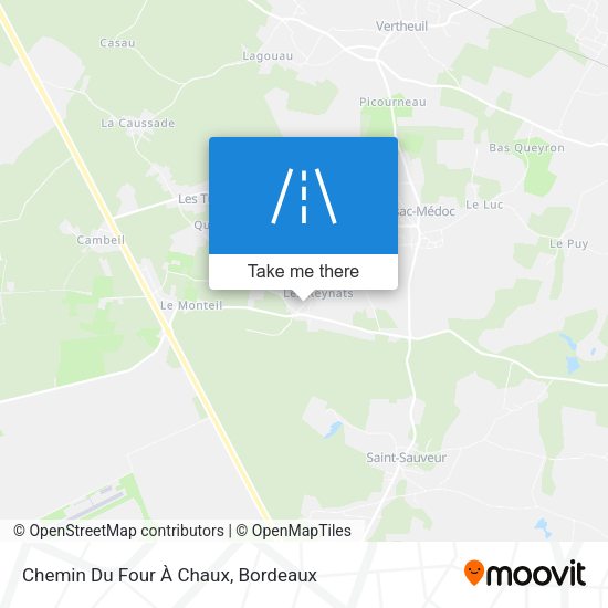 Chemin Du Four À Chaux map