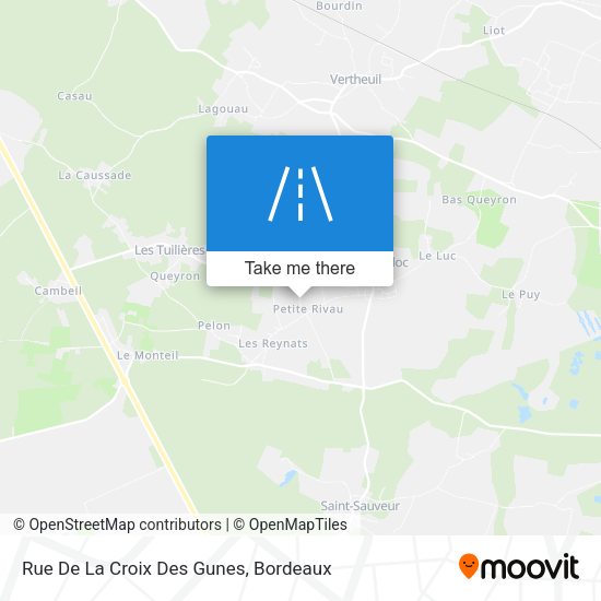 Rue De La Croix Des Gunes map