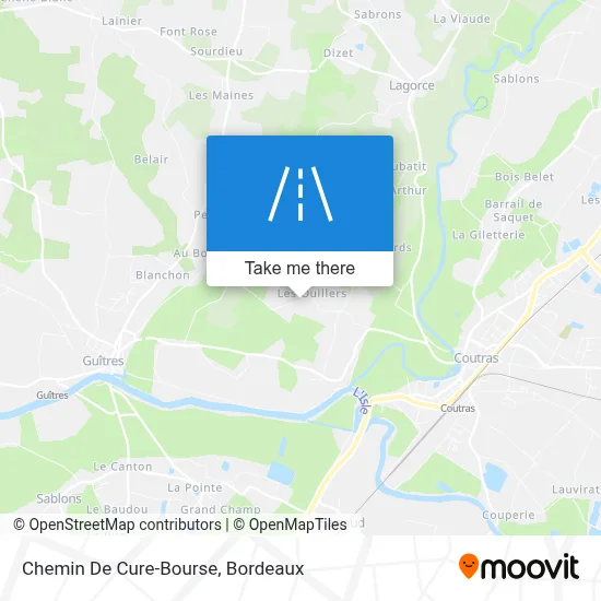 Chemin De Cure-Bourse map