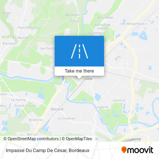 Impasse Du Camp De César map