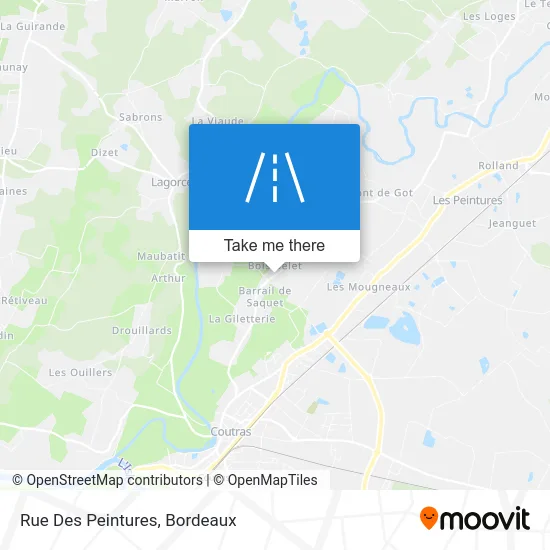 Rue Des Peintures map