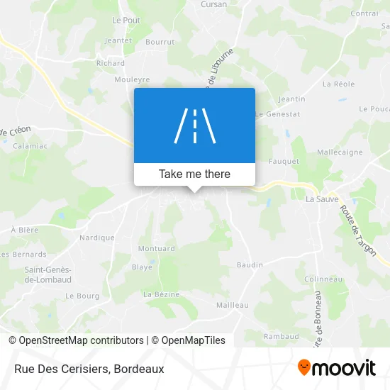 Rue Des Cerisiers map