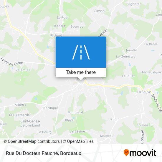 Rue Du Docteur Fauché map