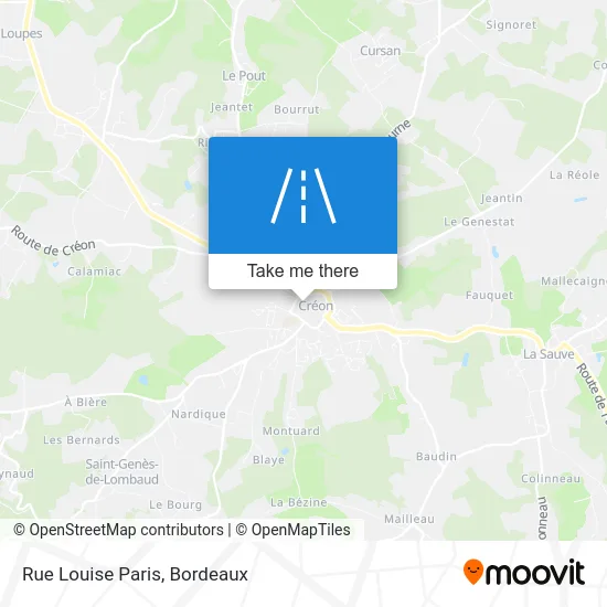 Rue Louise Paris map