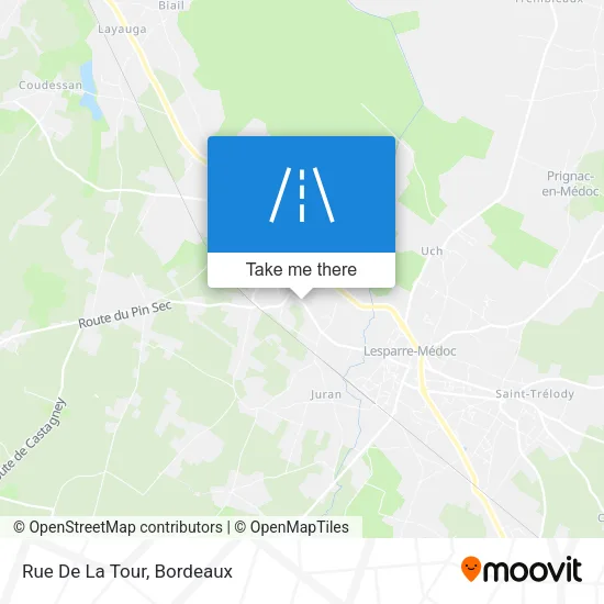 Rue De La Tour map