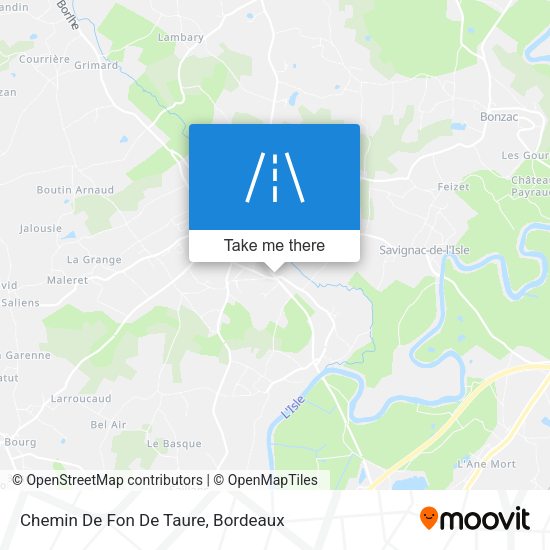 Chemin De Fon De Taure map