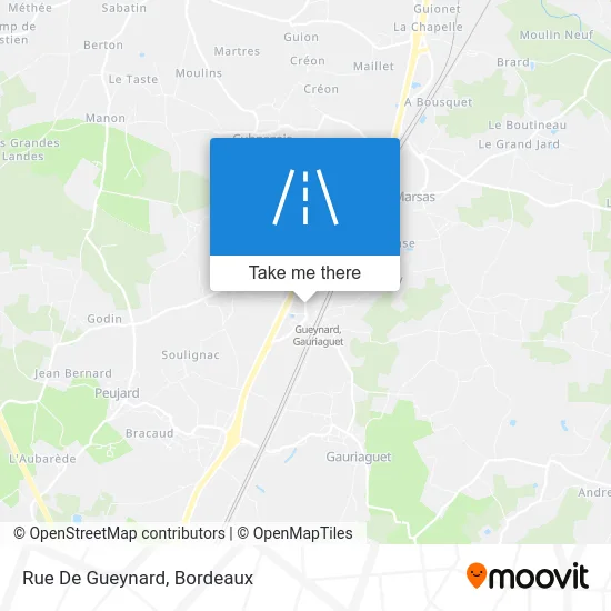 Rue De Gueynard map