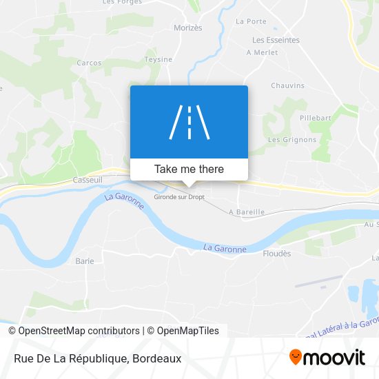 Rue De La République map