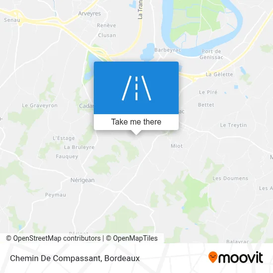 Chemin De Compassant map