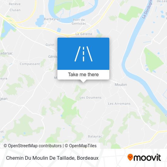 Chemin Du Moulin De Taillade map