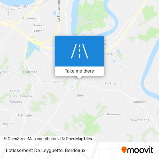 Lotissement De Leyguette map