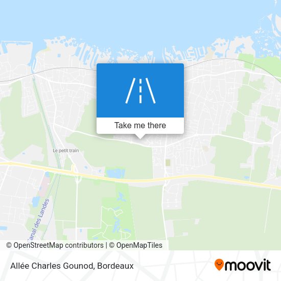 Allée Charles Gounod map