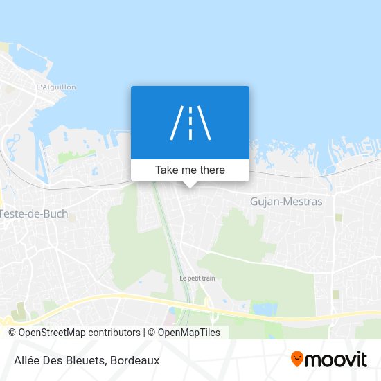 Allée Des Bleuets map