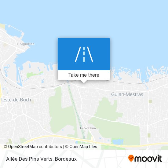 Allée Des Pins Verts map