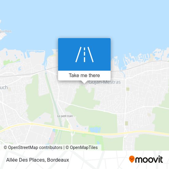 Allée Des Places map