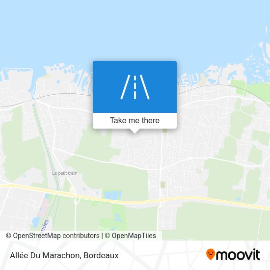 Allée Du Marachon map
