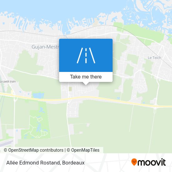 Allée Edmond Rostand map
