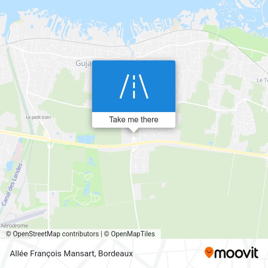 Allée François Mansart map