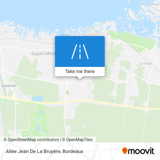 Allée Jean De La Bruyère map