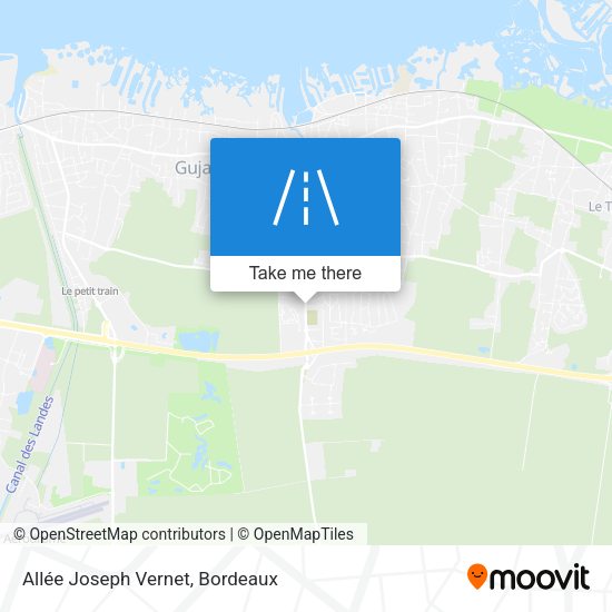 Allée Joseph Vernet map