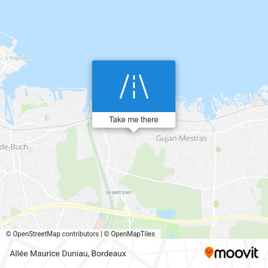 Allée Maurice Duniau map