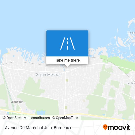 Avenue Du Maréchal Juin map