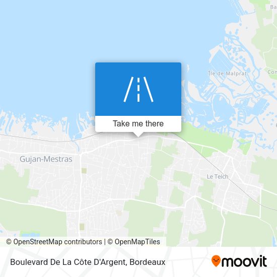 Boulevard De La Côte D'Argent map