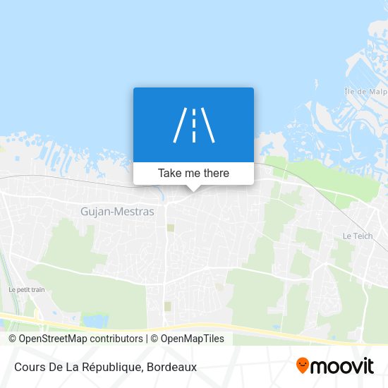 Cours De La République map