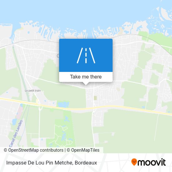 Impasse De Lou Pin Metche map
