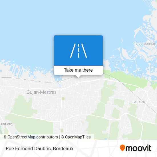 Rue Edmond Daubric map