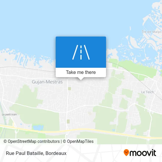 Rue Paul Bataille map