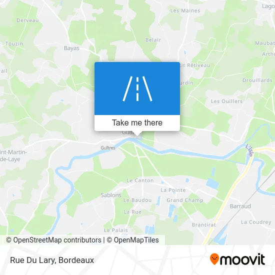 Rue Du Lary map