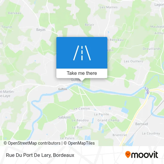 Rue Du Port De Lary map