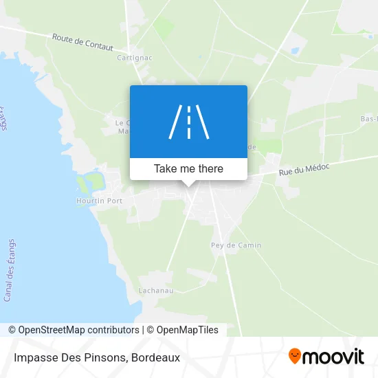 Impasse Des Pinsons map