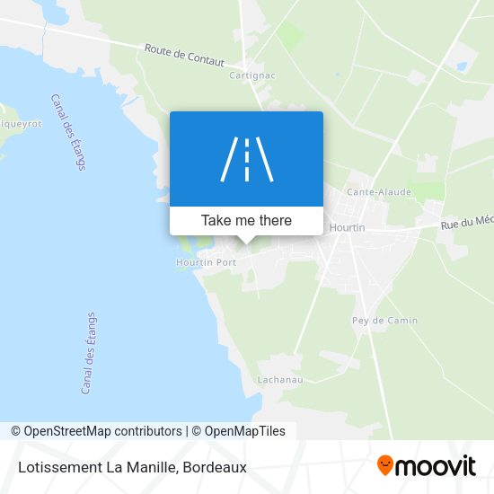 Lotissement La Manille map