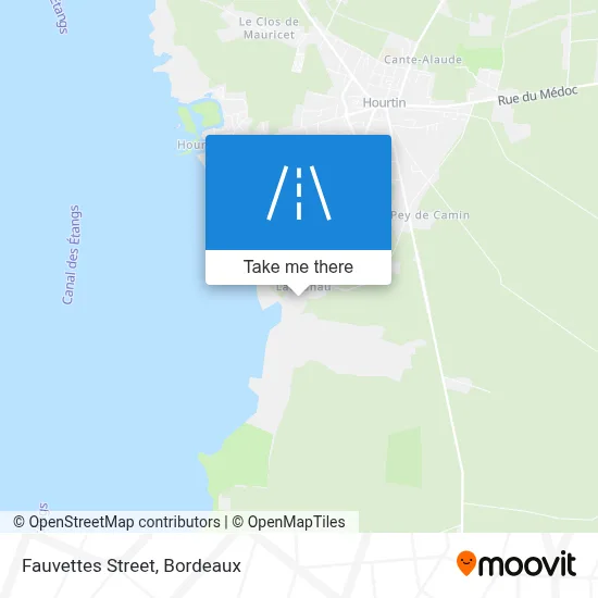 Rue Des Fauvettes map