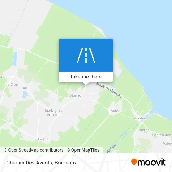 Chemin Des Avents map
