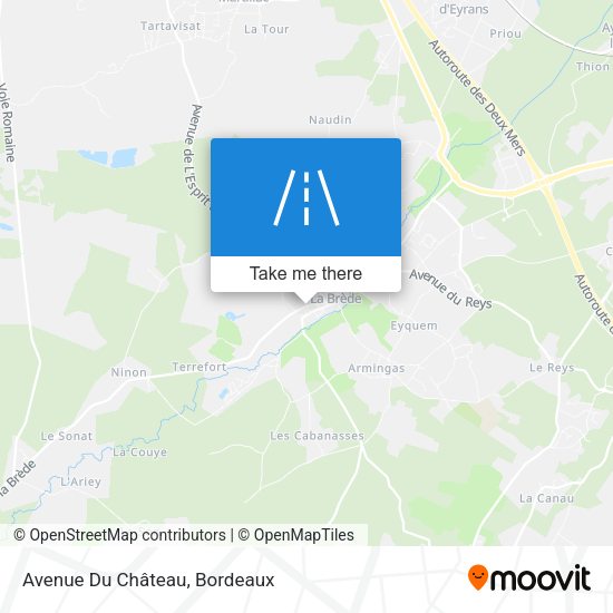 Avenue Du Château map