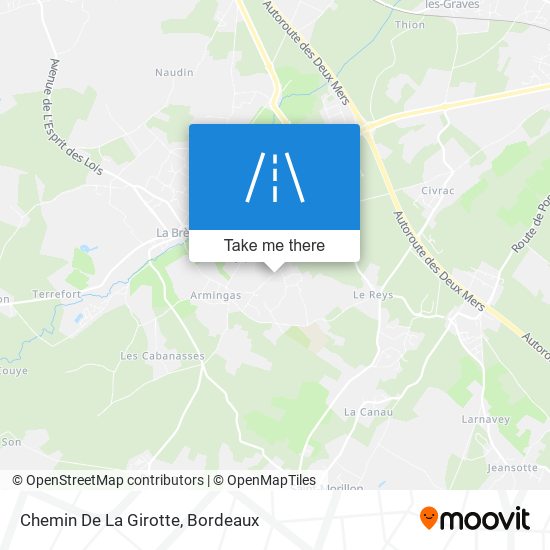 Chemin De La Girotte map